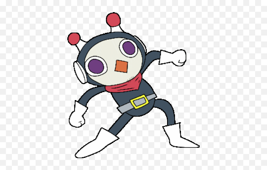 U2022k Bomberman Active Amino - Fictional Character Png,Gun Icon Anime Gif