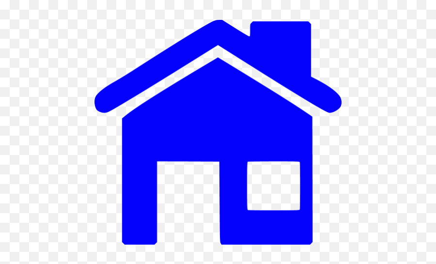 Blue Home 5 Icon - Free Blue Home Icons Transparent Home Icon Grey Png,Jpg Icon Png