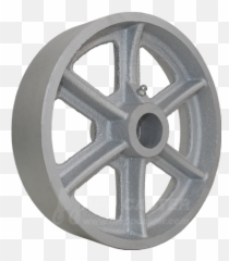 8 X 2 Cast Iron Wheel - 1600 Lbs Capacity Caster png