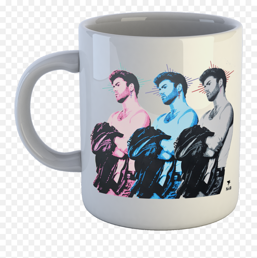 Pegasus Mug George Michael Us The Official Store - Magic Mug Png,David Bowie Style Icon