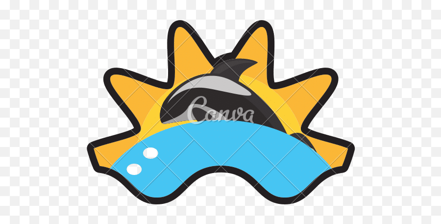 Killer Whale Icon - Canva Happy Png,Whale Icon