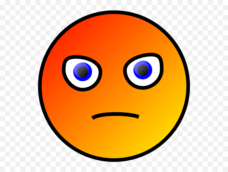 Annoyed Face Free Clipart Smiley - Clip Art Png,Annoyed Emoji Png