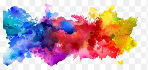 Color Paint Art Background Png Mart - Acuarela De Colores Png,Art Png