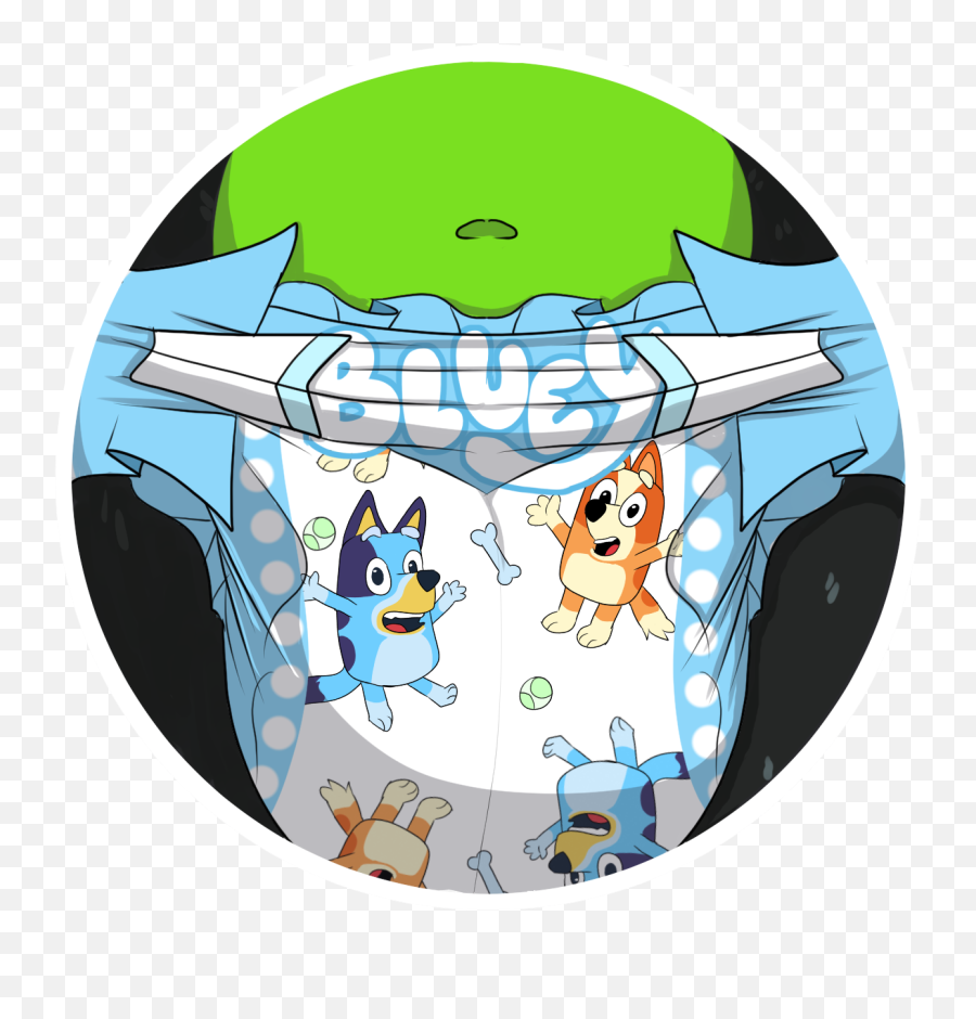 Sonaru0027s Bluey Diaper Icon - By Rileykit U2014 Weasyl Art Png,Toxin Icon