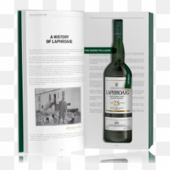 25 Year Old The Bessie Williamson Story - Scotch Whisky Laphroaig png