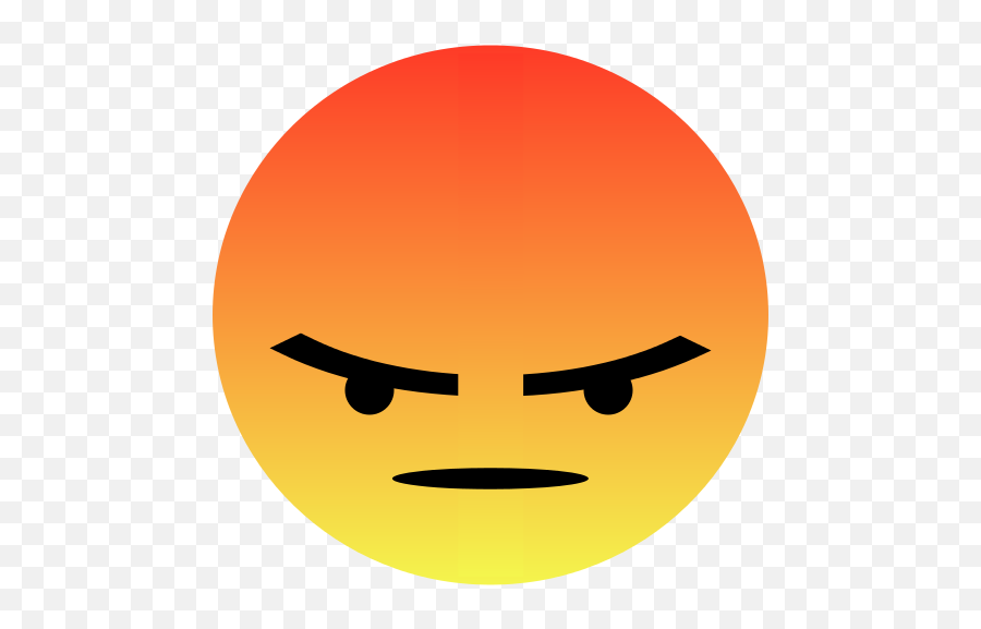 Angery React Only - Facebook Angry React Png,Angery Transparent