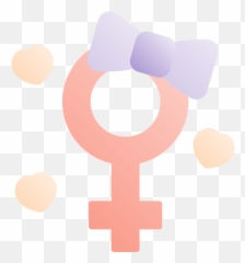 Female Symbol - Free shapes and symbols icons Girly png