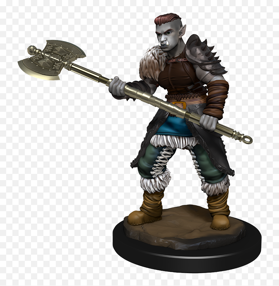 Wizkids Nolzuru0027s Marvelous Miniatures Orc Barbarian Female - Female Orc Barbarian Png,Imperial Fists Icon