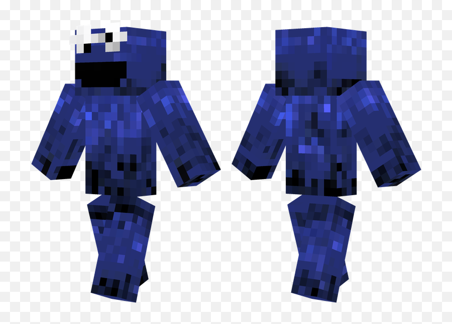 Cookie Monster Minecraft Skins - Minecraft Upside Down Skin Png,Cookie Monster Png