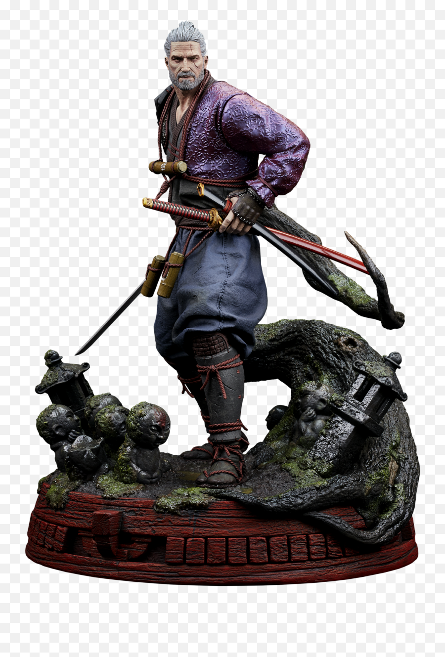 Geralt Ronin Figure Png Witcher