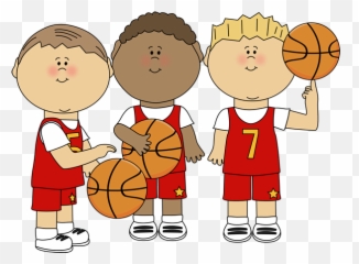 Boy Basketball Players Clip Art - Image Kid png
