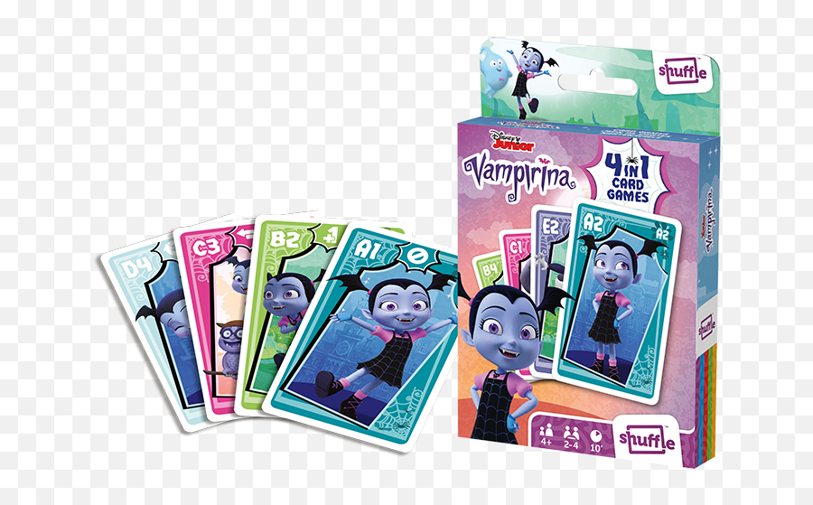 Shuffle Card Games - Vampirina Png,Vampirina Png