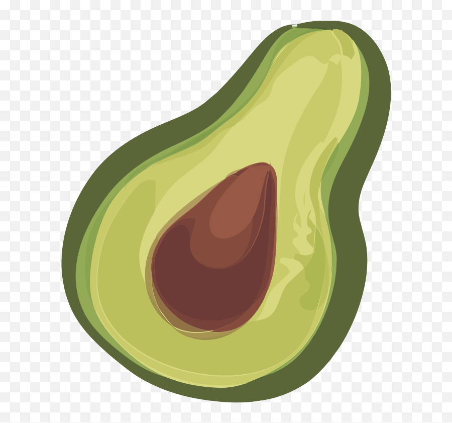 Designed By Freepik - Avocado Clipart Full Size Clipart Kidney Beans Png,Avocado Transparent Background