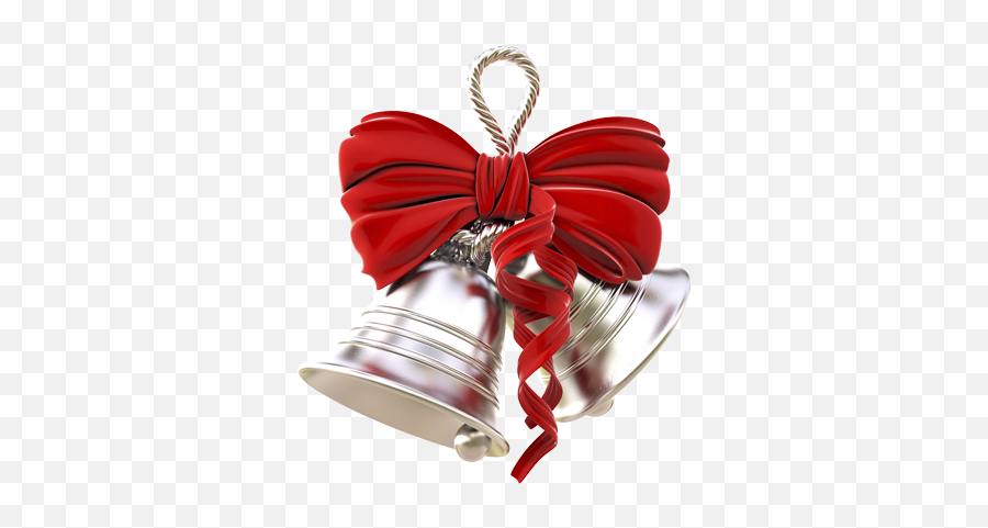 Silver Bells Png Image - Christmas Bells Real,Bells Png
