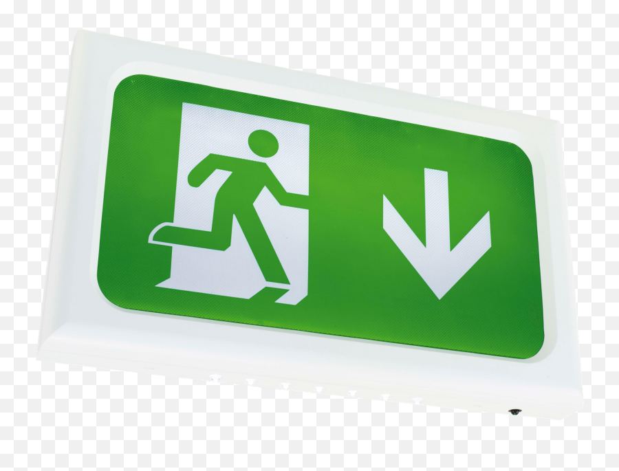 Anaconda Illuminated Emergency Exit Sign - Fire Exit Sign Dimensions Png,Anaconda Png