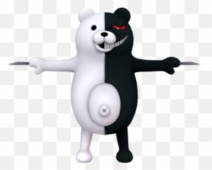 The Class Trial - Monokuma Mmd Model Png,Monokuma Png