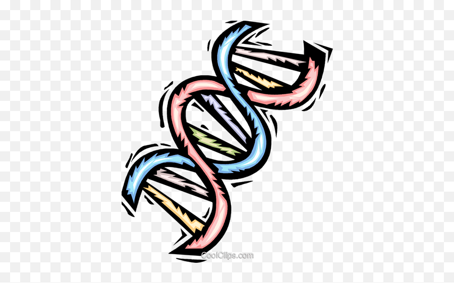 Dna Royalty Free Vector Clip Art Illustration - Vc065756 Dna Clip Art Png,Dna Png