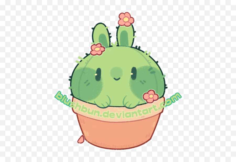 Download Tumblr Clipart Cactus - Transparent Cute Cactus Imagenes De Cactus Kawaii Png,Cactus Clipart Png