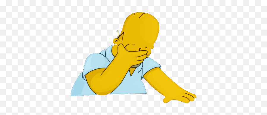 Source Counterstrike Headgear Simpson - Homer Simpson Facepalm Png,Face Palm Png