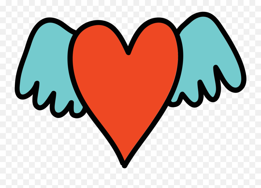Winged Heart Icon - Corazon Con Alas Png Full Size Png Heart,Alas Png