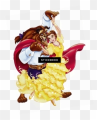 Gambar Beauty And The Beast Png - Cartoon Belle