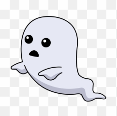 Free Icons Png - Halloween Ghost Cute Full Size PNG Transparent Clipart
