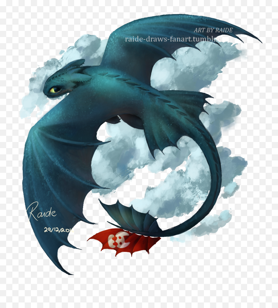 Download How To Train Your Dragon - Full Size Png Image Pngkit Toothless The Dragon Painting,How To Train Your Dragon Png
