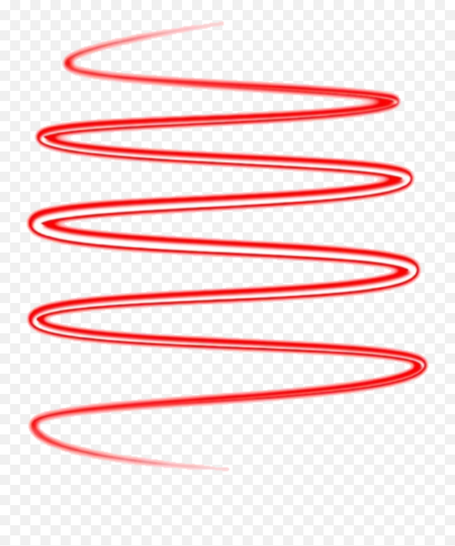 Neon Red Swirl Neonspiral Spiral Neonswirl Line Overlay - Light Picsart Editing Png,Neon Line Png