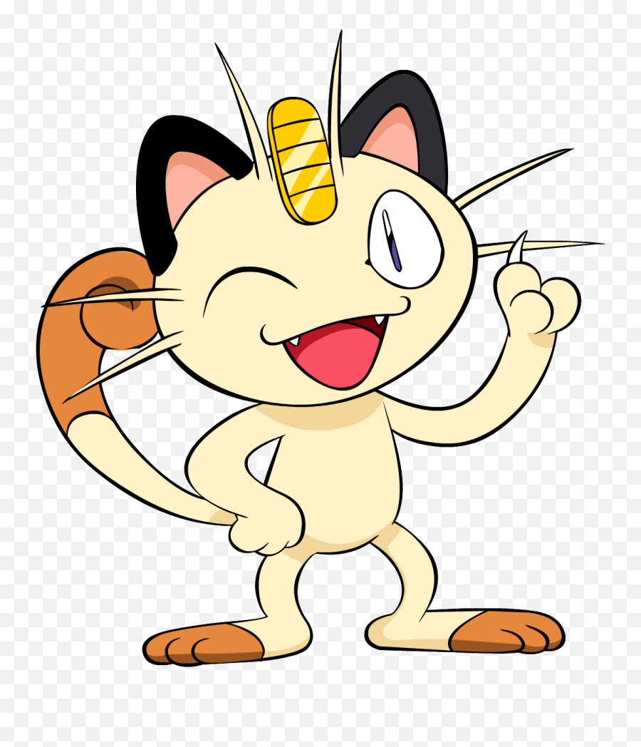 Pokemon Meowth Png 8 Image - Pokemon Dp Galactic Battles,Meowth Png