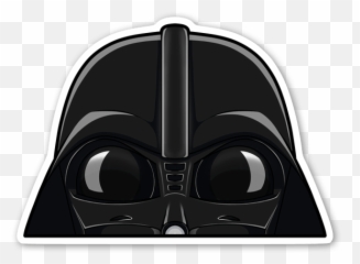 Darth Vader Peeker - StickerApp png
