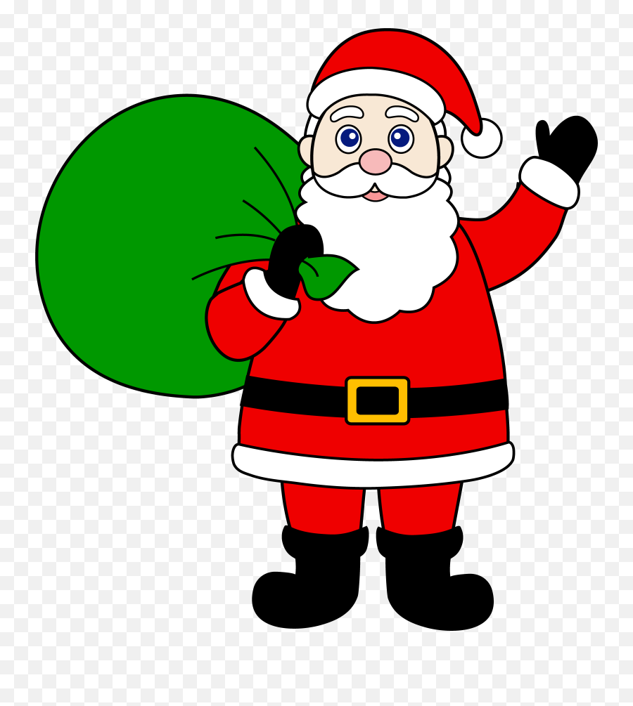 Download Hd Santa Claus Clipart Png Transparent