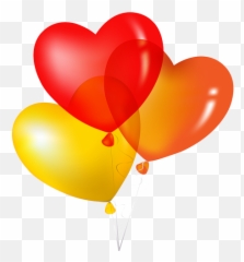 Heart Png Balloon - Love Balloon Vector Png,Heart Balloon Png