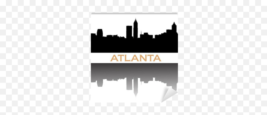 Atlanta Skyline Wall Mural U2022 Pixers - We Live To Change Skyline Png,Atlanta Skyline Png