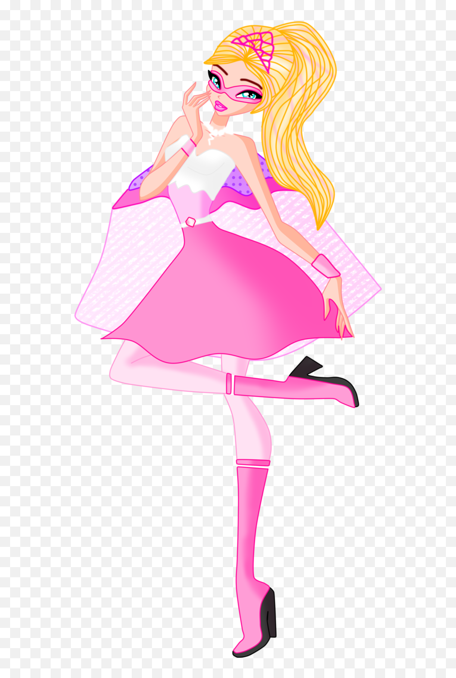 Super Barbie Png 6 Image - Kara Barbie In Princess Power,Barbie Png