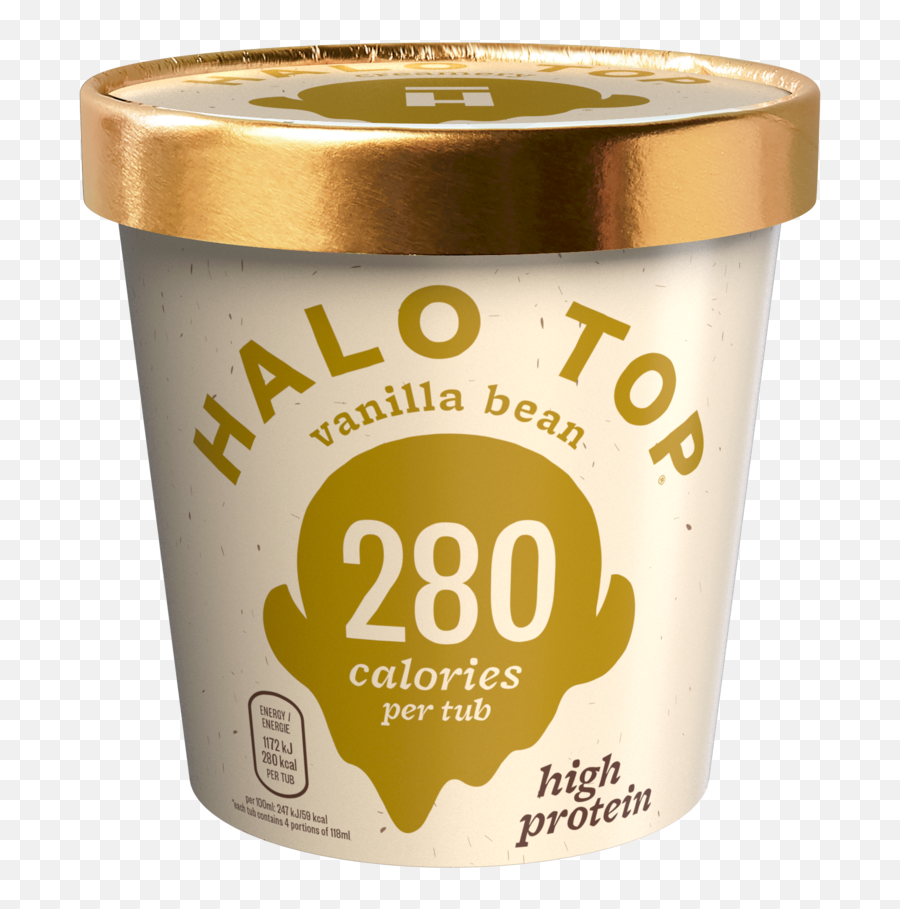 Dairy Flavours Halo Top - Packshot Png,Vanilla Bean Png