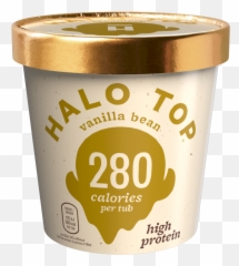 Dairy Flavours Halo Top - Packshot Png,Vanilla Bean Png