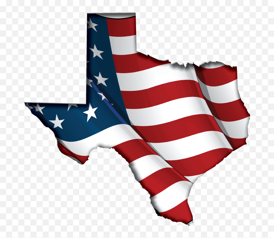 Download Texas State With Us Flag Inside - Usa Flag Map Png United States Usa Map Vector,Usa Flag Transparent