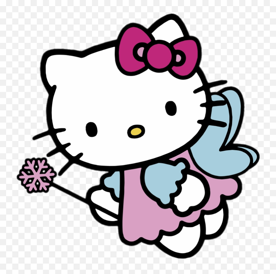 Hello Kitty Little Fairy Transparent Hello Kitty Png Hello Kitty Png Free Transparent Png Images Pngaaa Com