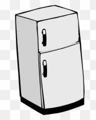 Clipart Of Charles Ideal And Fridge - Png Download Full