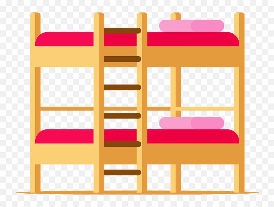 Bunk Beds Clipart Free Download Transparent Png Creazilla - Bunk Bed Clipart,Bed Transparent