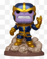 Marvel Comics - FunkoPop10 Thanos Snap png