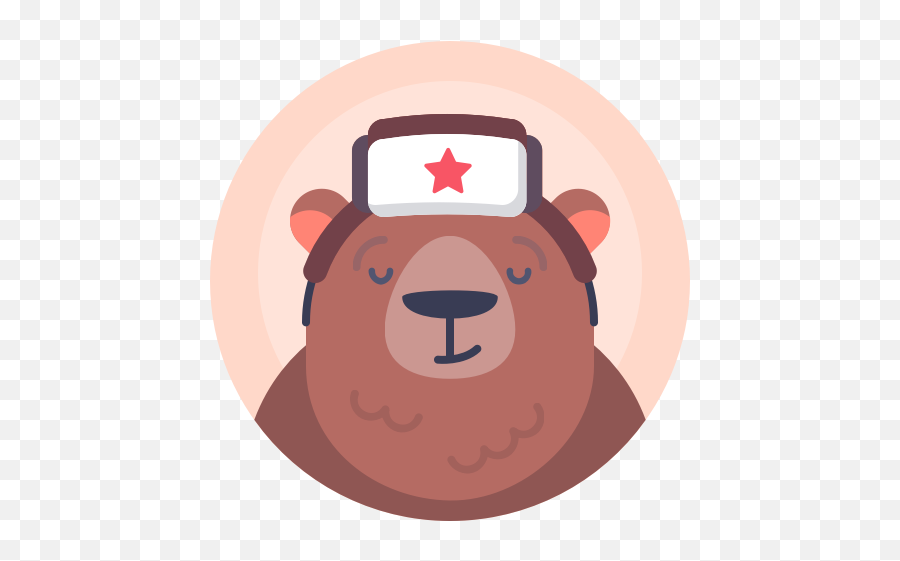 Bear Animal Avatar Russian Icon - Russian Avatar Png,Russian Png