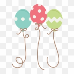 Easter Egg Balloons Svg Scrapbook Cut File Cute Clipart - Balloons Clip Art Cute Png,Balloon Clipart Transparent Background