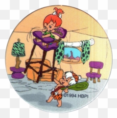 Hanna Barbera U003e Flintstones 20 Bamm Lifting Pebbles - Bam Bam Lifting Png,Flintstones Png