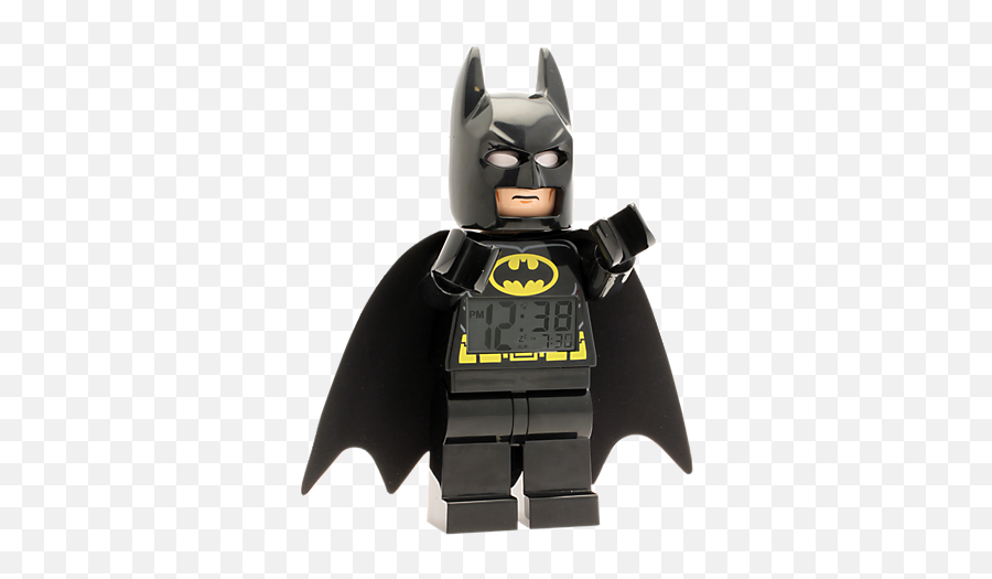 Lego 5002423 Dc Comics Super Heroes Batman Minifigure Clock - Clock Of Batman Png,Lego Batman Png