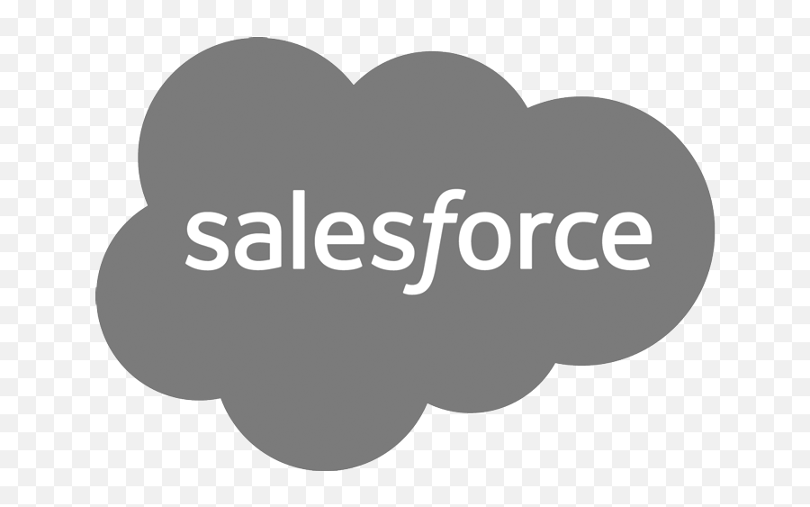 Salesforce Logo - Salesforce Logo Transparent Grey Full Salesforce Grey Logo Png,Grey Goose Logo