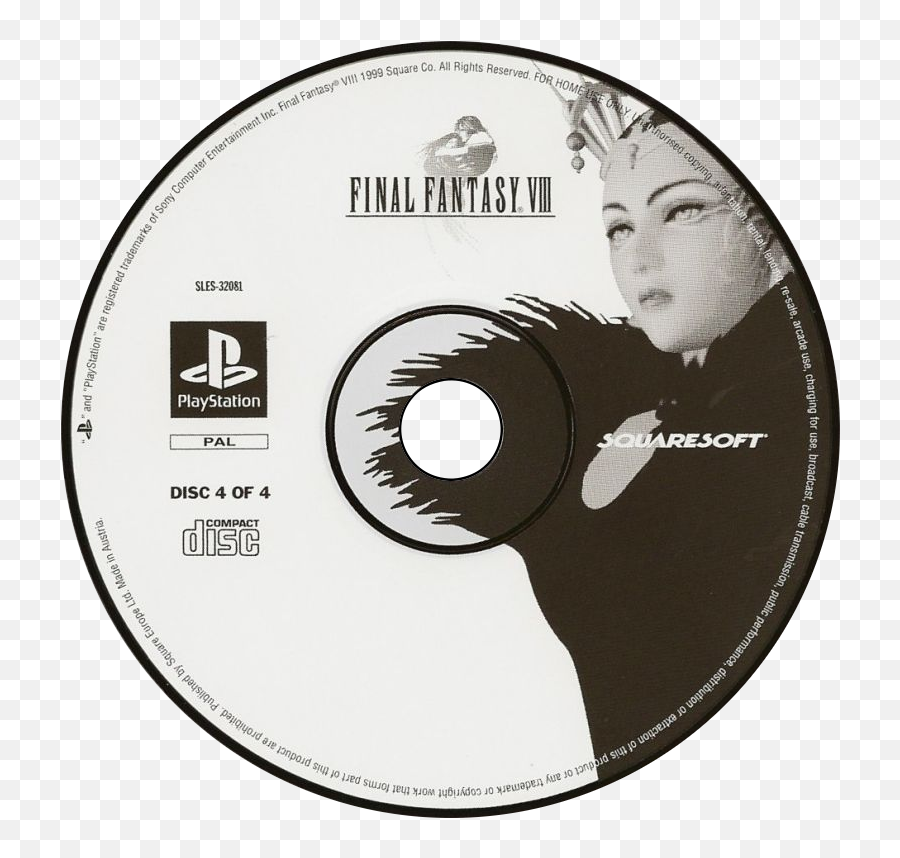 Final Fantasy Viii Details - Launchbox Games Database Final Fantasy Viii Disc 4 Png,Final Fantasy 8 Logo
