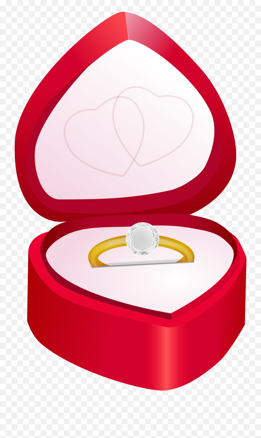 Jewelry Icon Png - Cartoon Engagement Ring In Box,Jewelry Icon Png