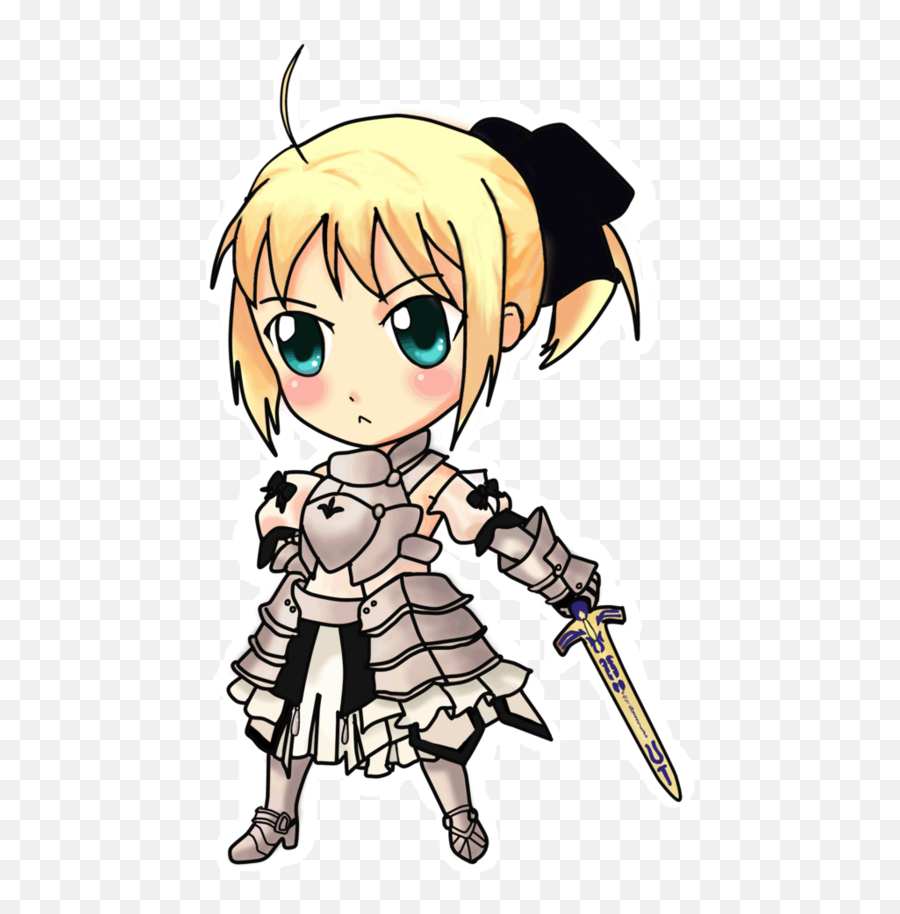 Saber Lily Dmra Outfit Break - Up With Bouncing Butt At Fictional Character Png,Saber Fate Icon