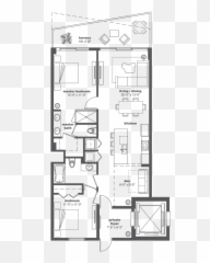 460 Ne 28th St Unit 1415 Miami Fl 33137 - Condo for Rent Icon Bay 3203 Floor Plan png